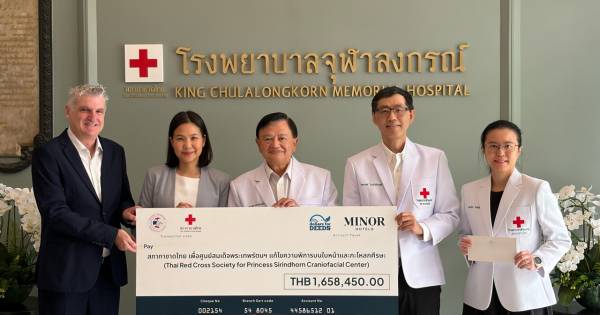 **Minor Hotels Champions Craniofacial Surgery for Thai Children with Generous Donation**