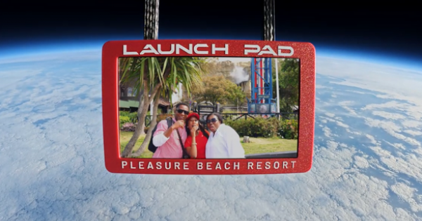 Pleasure Beach: Sending Messages to the Stars – Theme Park Reaches New Heights