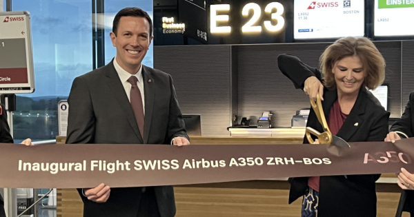 **SWISS Airbus A350 Launches Boston Journey, Unveiling a New Era of Inflight Luxury**
